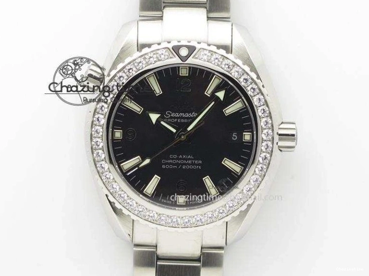 0403 HighQuality De Ville Chronograph SS OMF 1:1 Best Edition White Dial On SS Bracelet A 8151